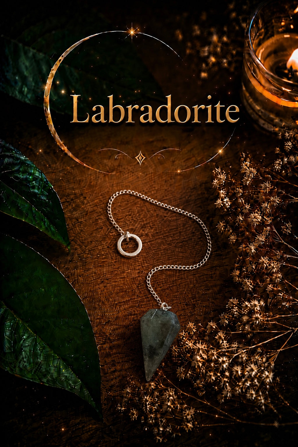 Pendule • Labradorite