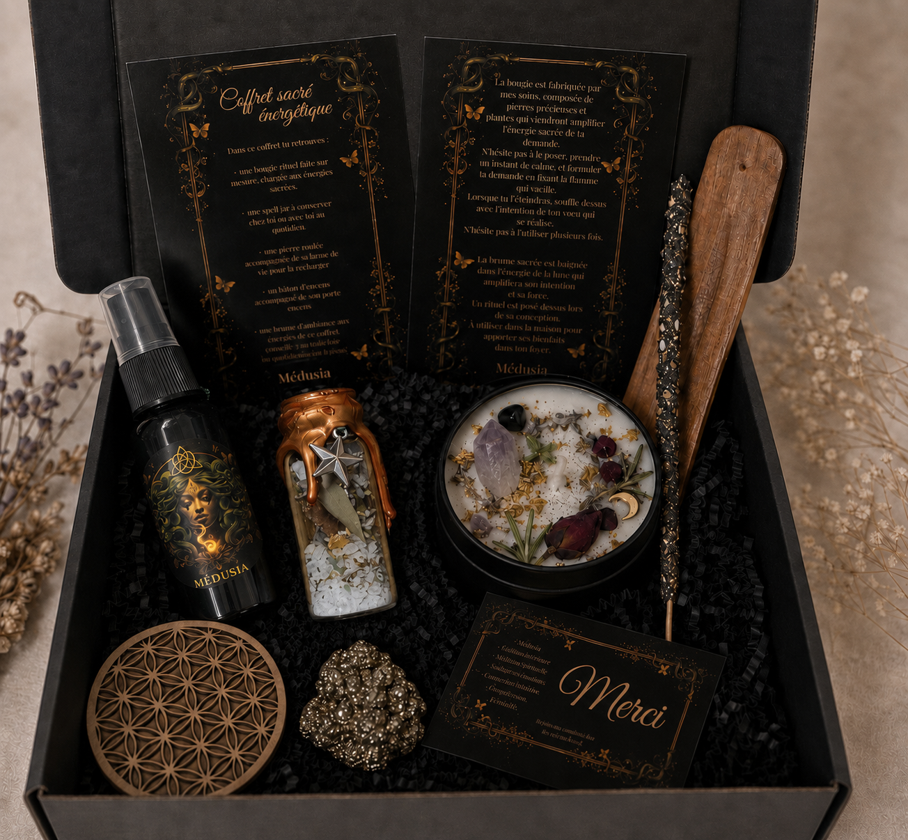 Coffret sacré énergétique • Abondance