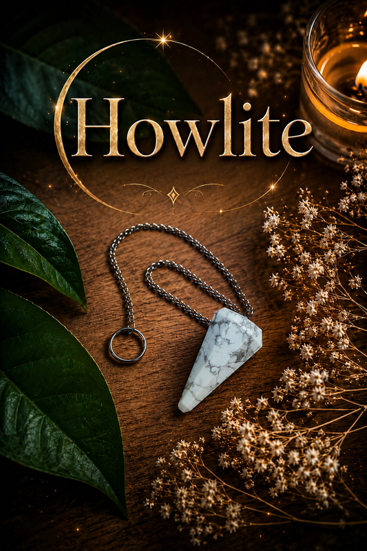 Pendule • Howlite