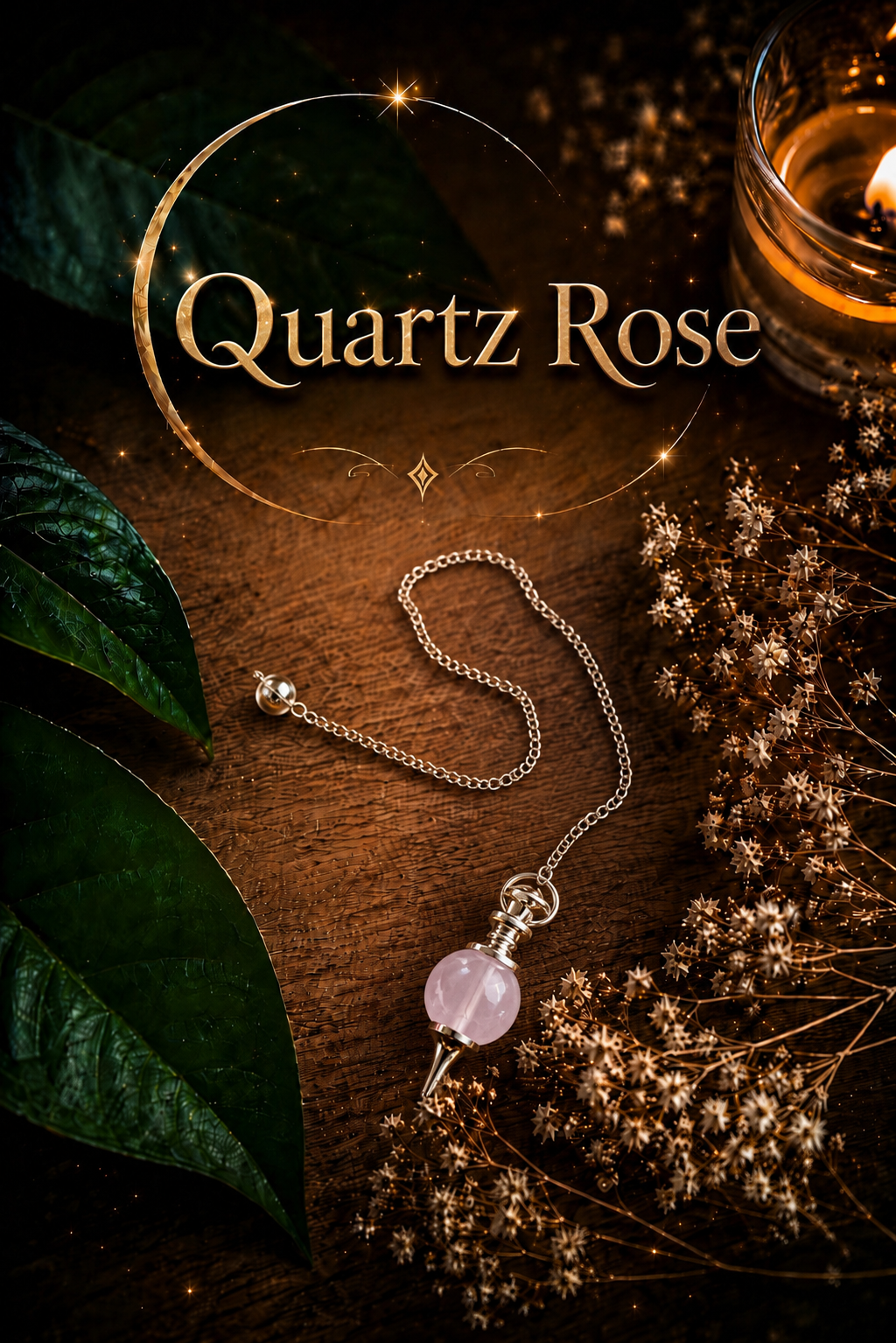 Pendule • Quartz Rose