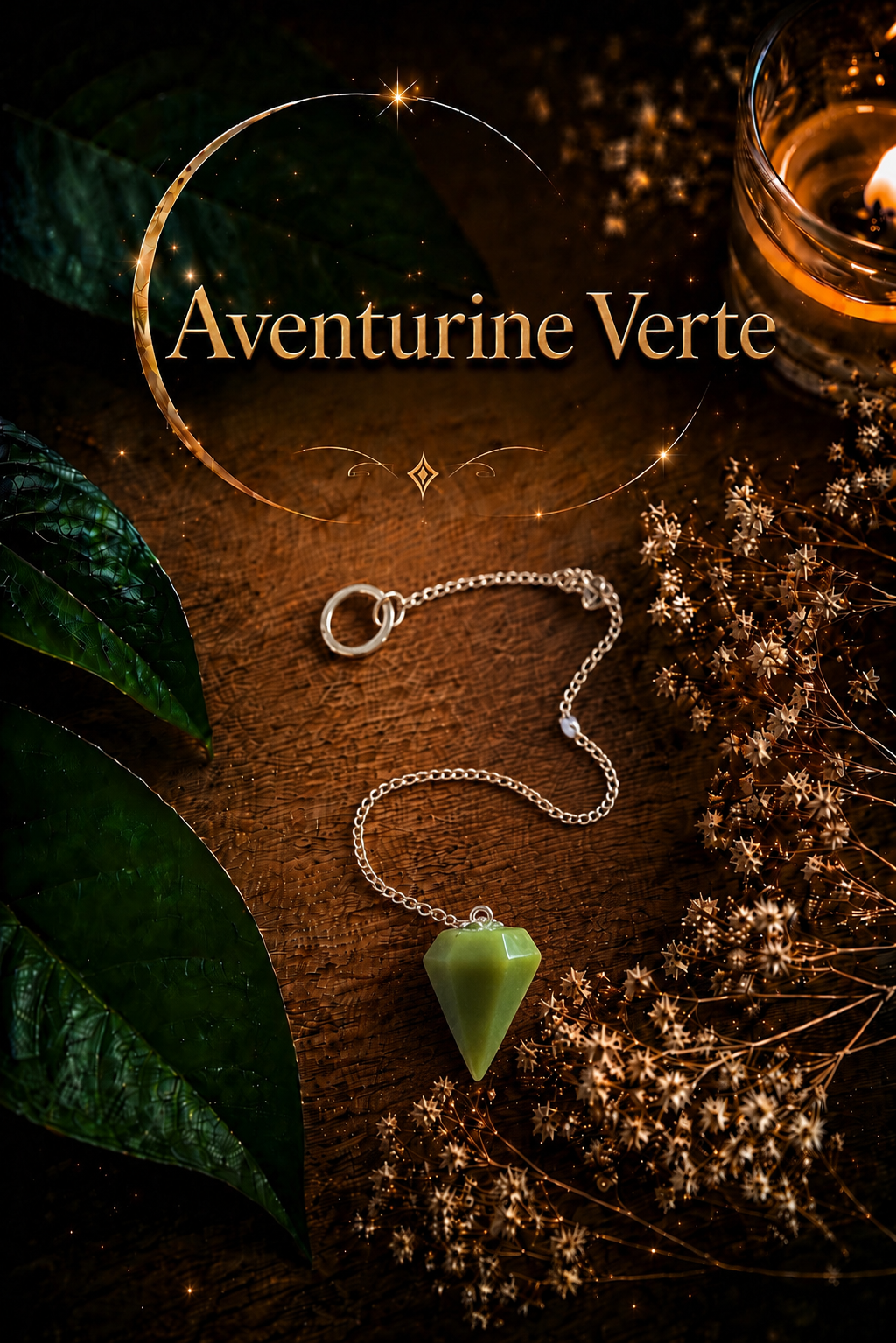 Pendule • Aventurine Verte