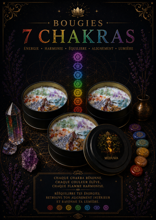 Bougie • 7 Chakras
